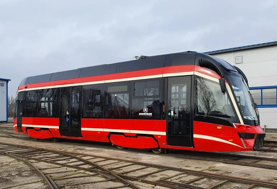 Nowy wagon Modertans dla Tramwajów Śląskich