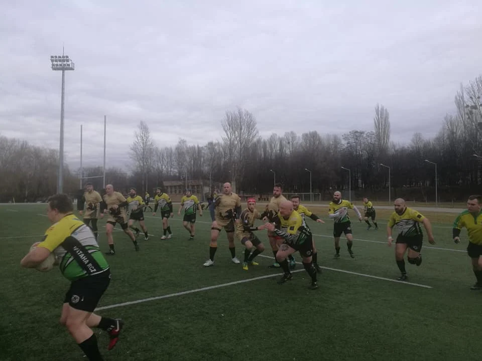 Zawodnicy K. S. RUGBY Ruda Śląska rozegrali pierwsze sparing przed rundą wiosenną