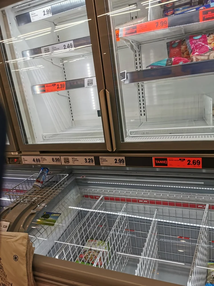 Koronawirus. Puste sklepy 3