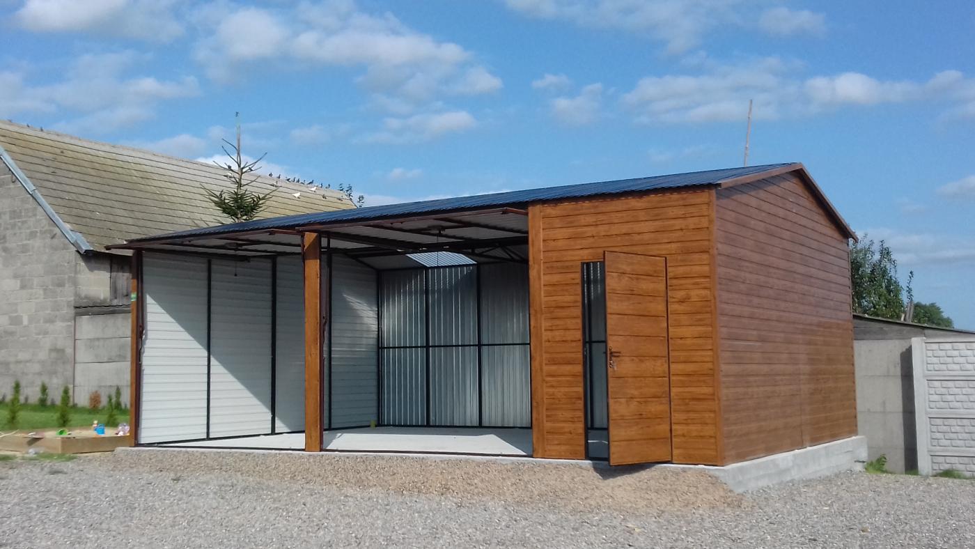 Garaże blaszane Śląsk - korzyści ze stawiania blaszaków na podwórku