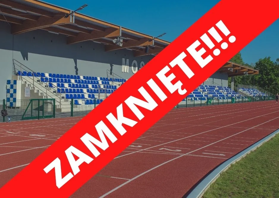 Stadion lekkoatletyczny przy ul. Czarnoleśnej będzie od dziś zamknięty!