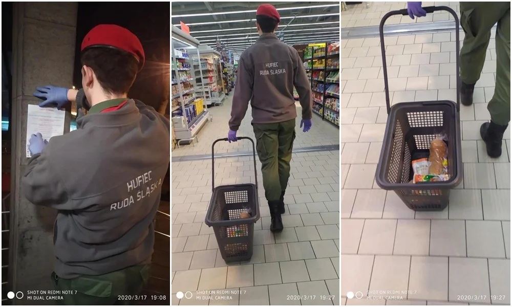 W Rudzie Śląskiej ruszyła akcja "zakupy dla seniora"!