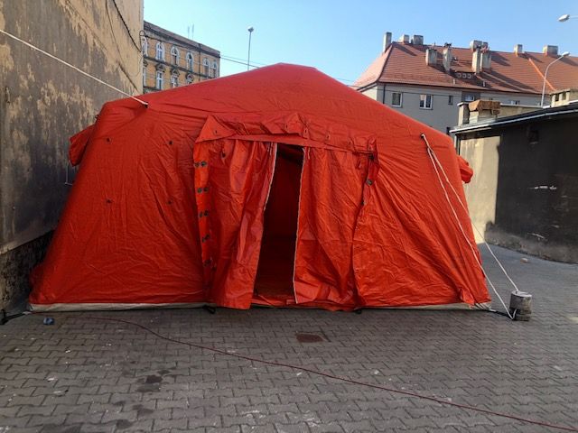 Mobilna izba przyjęć w Bytomiu gotowa