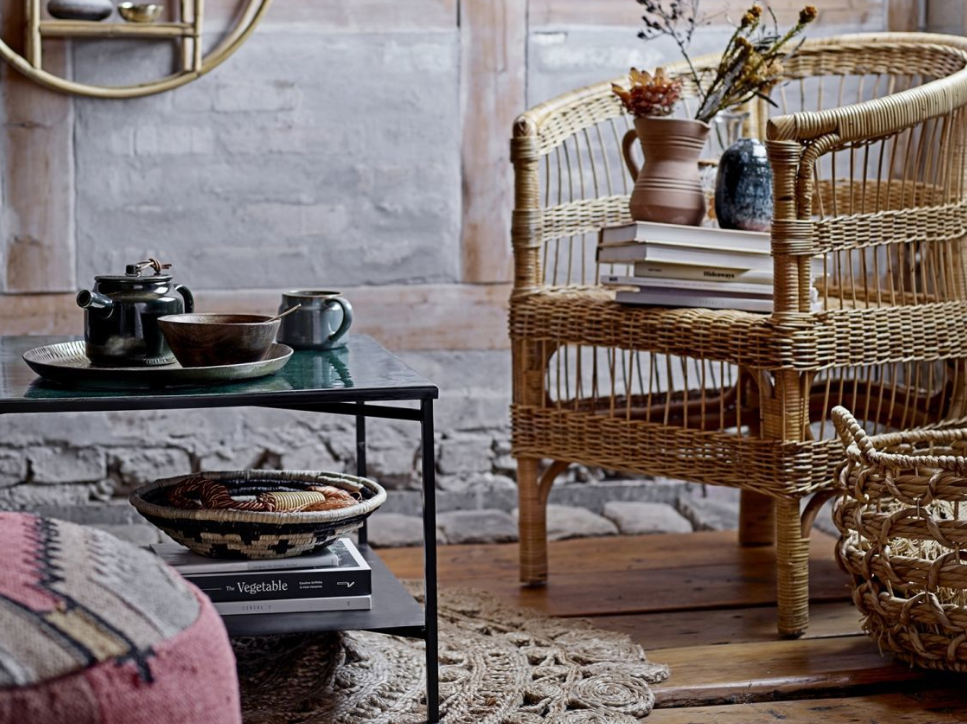 Wnętrze w naturalnym stylu