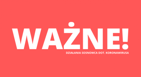 Koronawirus - informacje dla mieszkańców Sosnowca [AKTUALIZACJA]