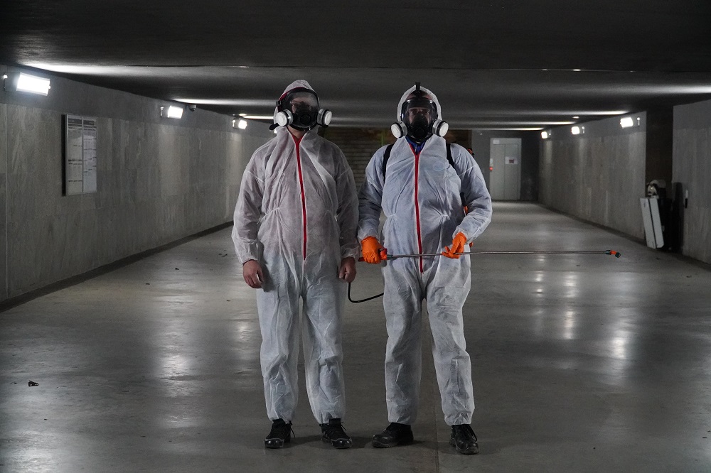 Sosnowiec walczy z koronawirusem. Trwa wielka dezynfekcja miasta