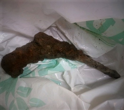 W Orzeszu odnaleziono przedmiot z czasów II wojny światowej