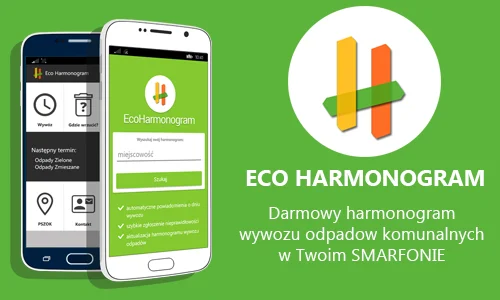 ECOHARMONOGRAM - darmowy harmonogram wywozu odpadów