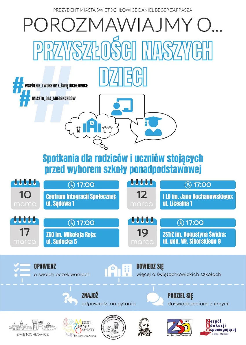 Porozmawiajmy o przyszłości naszych dzieci