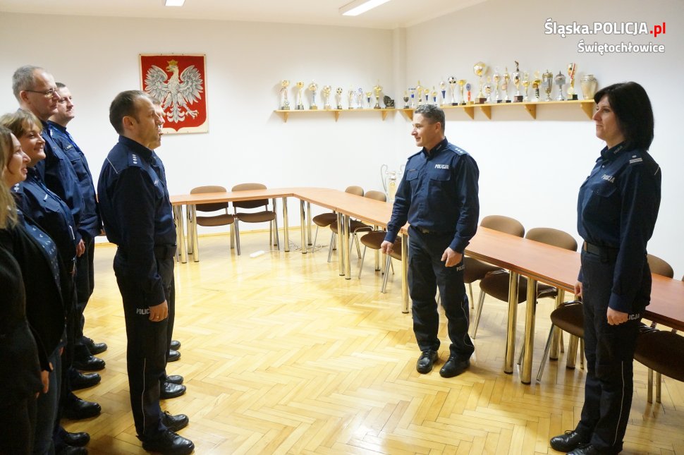 Nowa Komendant na stanowisku Pierwszego Zastępcy Szefa Świętochłowickiej Policji