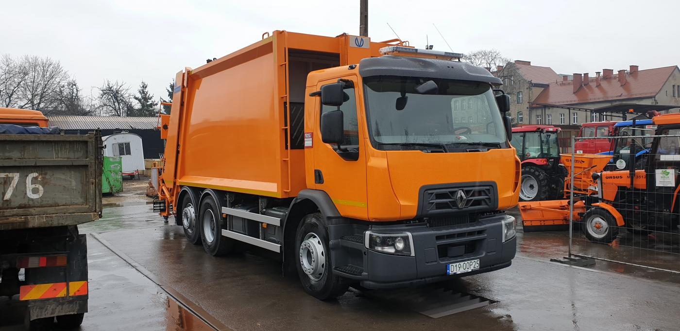 Nowa śmieciarka w MPUK