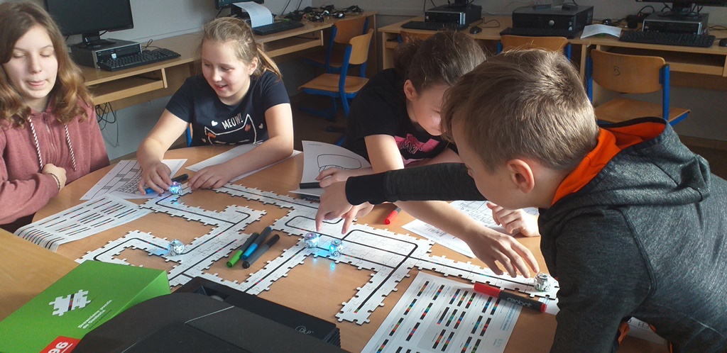 Robotyka na co dzień w SPS nr 10 w Świętochłowicach