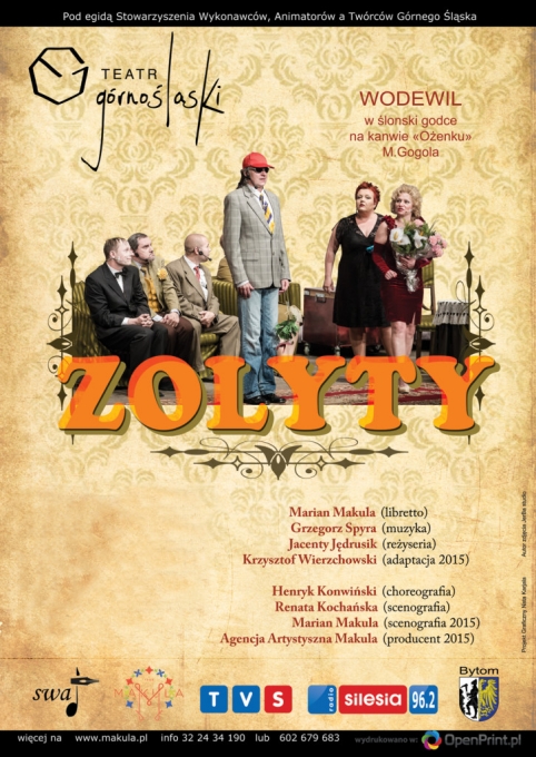 Spektakl "Zolyty" w Chorzowskim Centrum Kultury