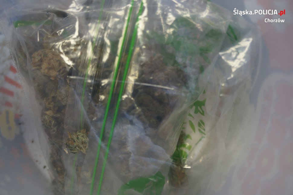 31-latek z Chorzowa trzymał narkotyki w wiaderku