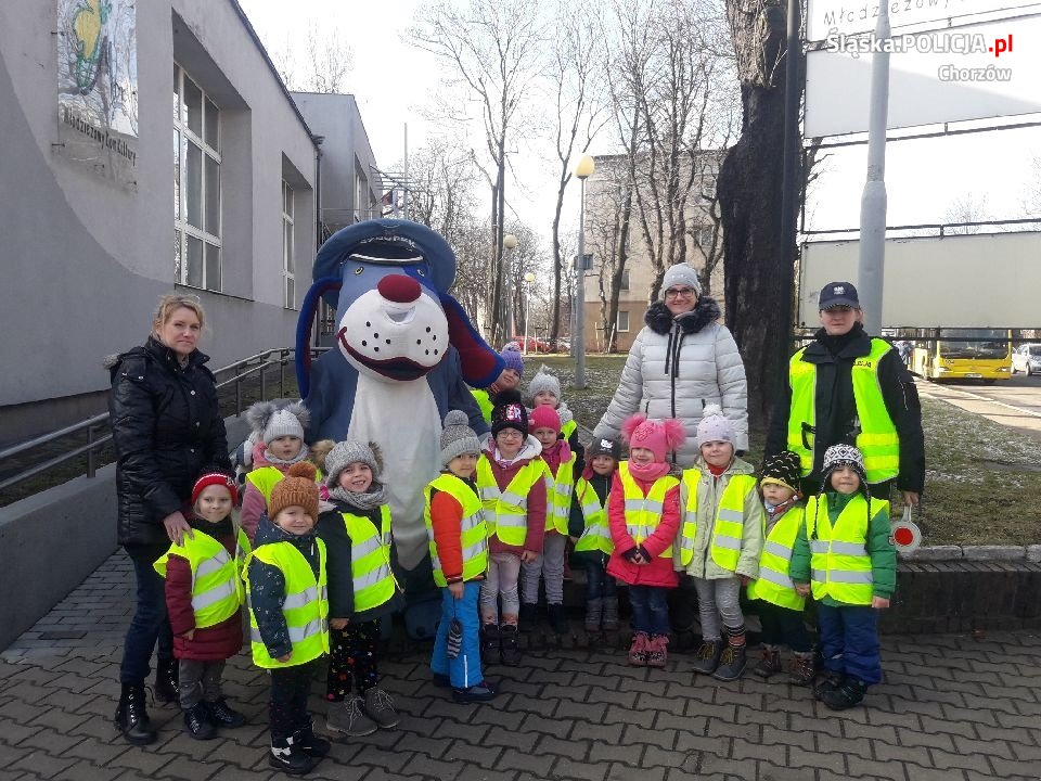 Dzielnicowe u chorzowskich przedszkolaków
