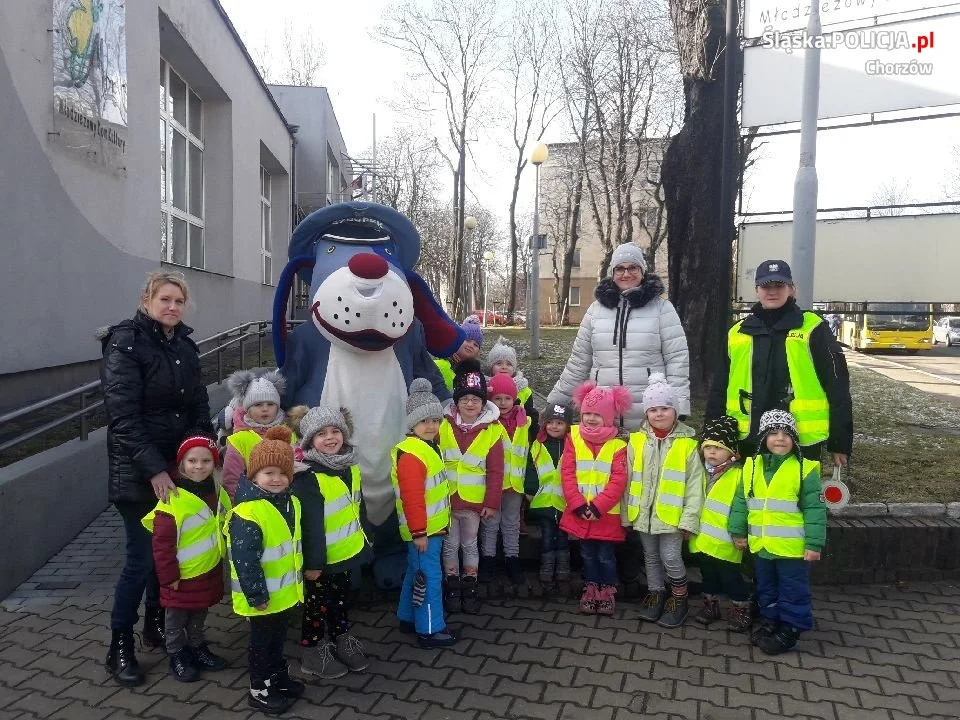 Dzielnicowe u chorzowskich przedszkolaków