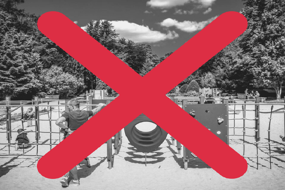 Miasto apeluje o niekorzystanie z placów zabaw i siłowni plenerowych