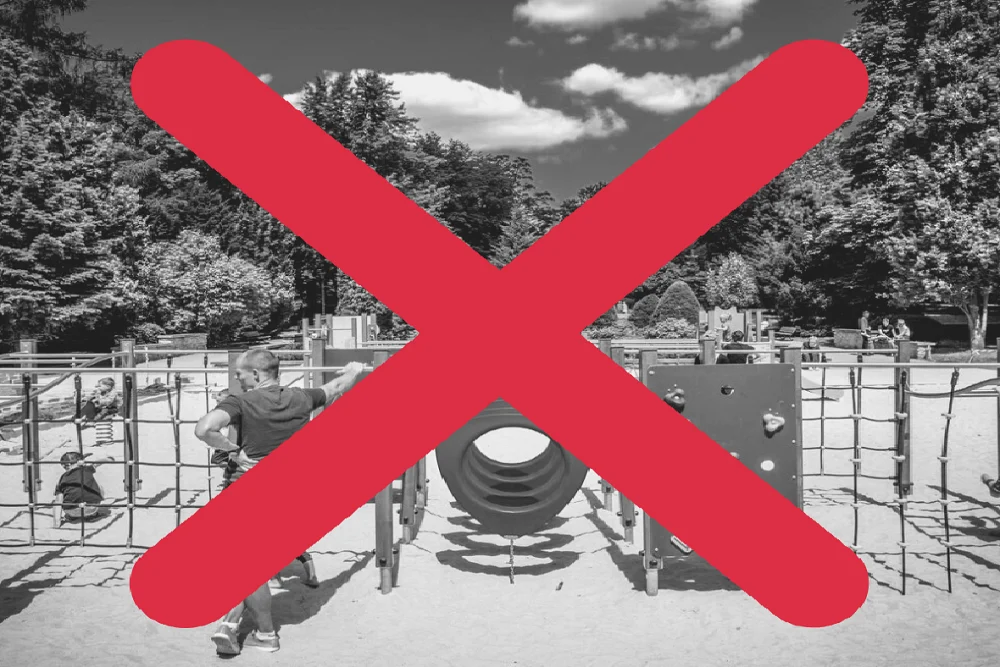 Miasto apeluje o niekorzystanie z placów zabaw i siłowni plenerowych