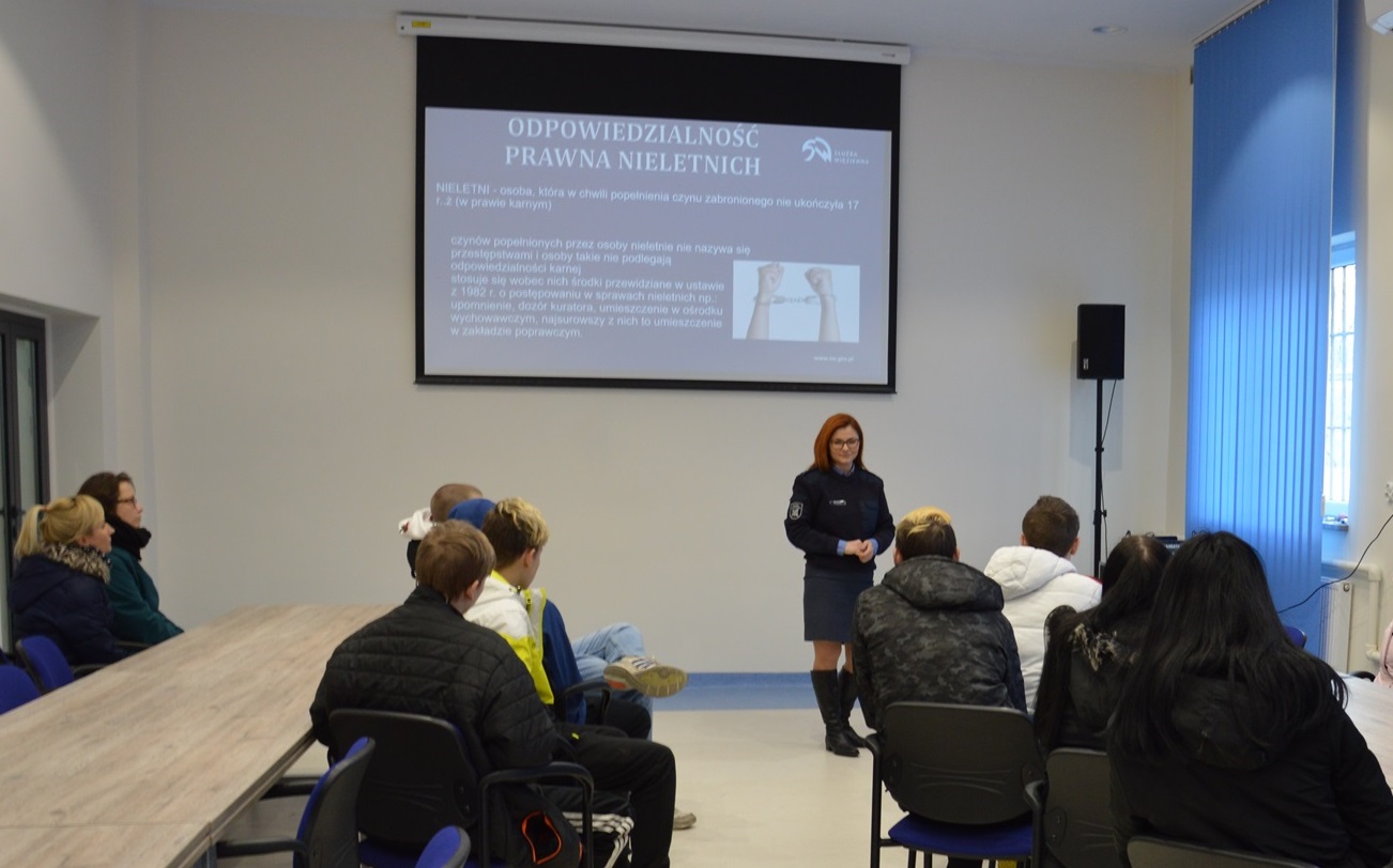 Cenna lekcja dla młodzieży za więziennym murem