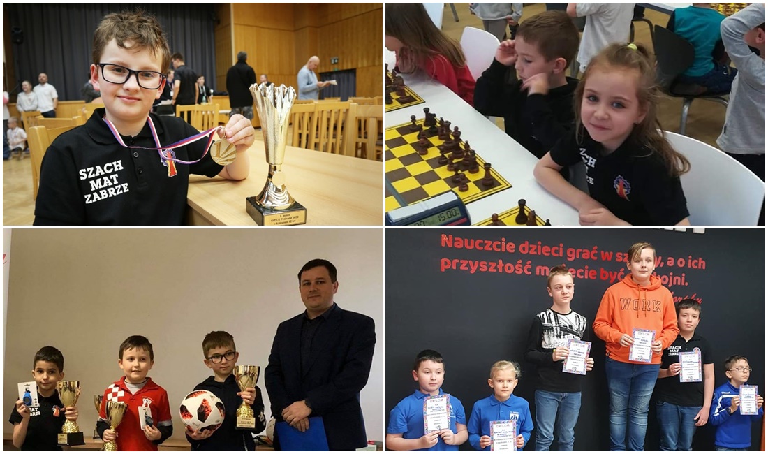 Znakomity weekend dla młodych, zabrzańskich szachistów - posypały się medale