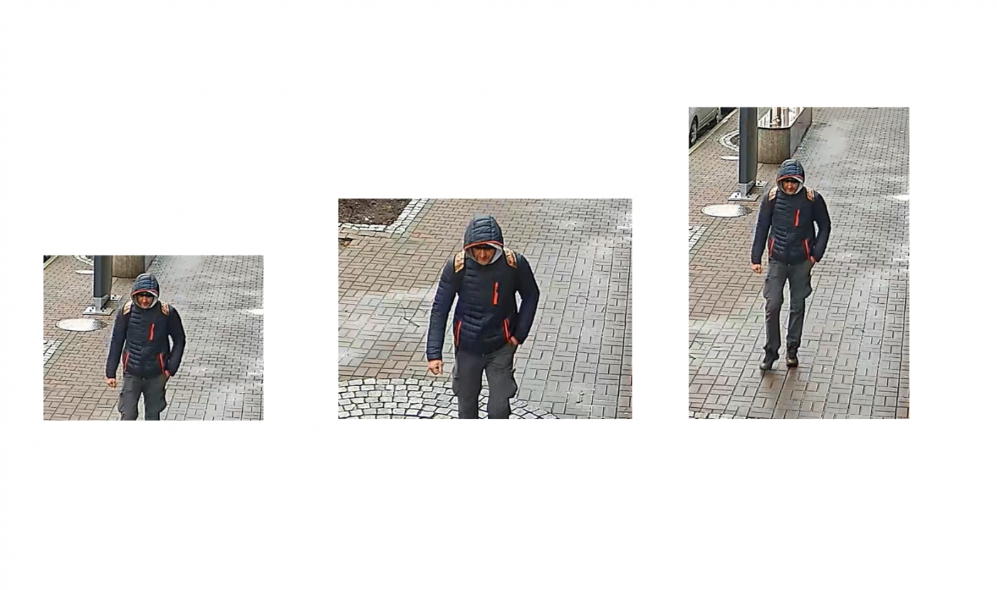 Publikujemy wizerunek mężczyzny, podejrzewanego o uszkodzenie ciała