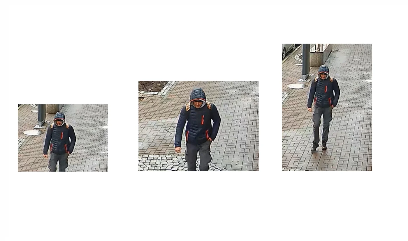 Publikujemy wizerunek mężczyzny, podejrzewanego o uszkodzenie ciała