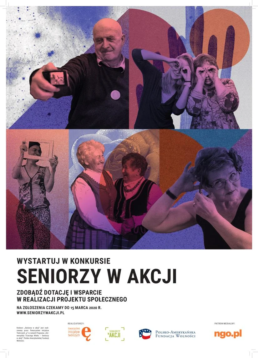 Wystartuj w konkursie "Seniorzy w akcji"