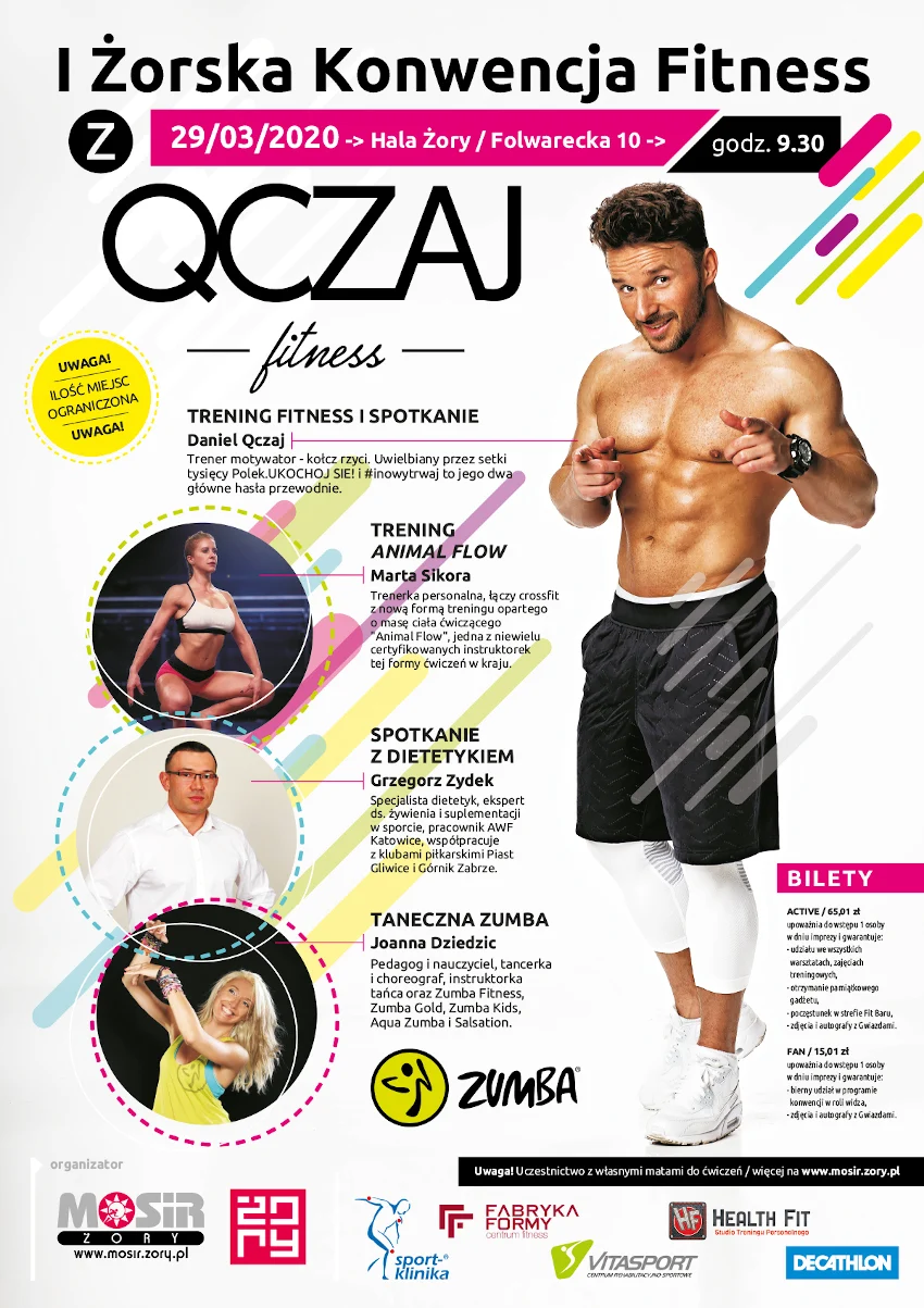 Qczaj gwiazdą I Żorskiej Konwencji Fitness