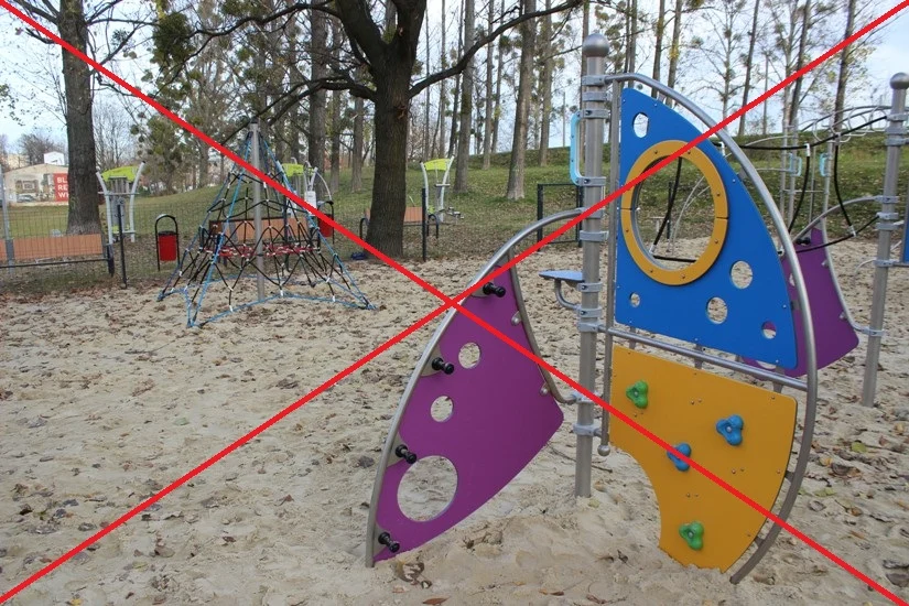 Unikajmy siłowni pod chmurką, placów zabaw i miejsc publicznych