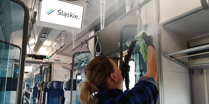 Koronawirus - kolejne dodatkowe działania prewencyjne Kolei Śląskich