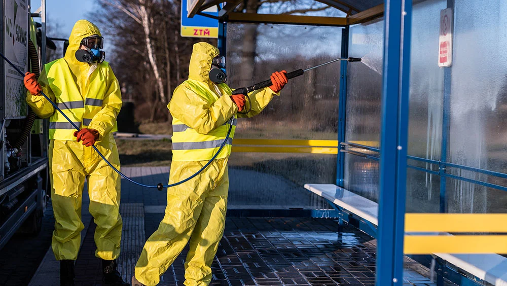 Czy w Rudzie Śląskiej będzie odbywać się dezynfekcja przystanków i chodników?