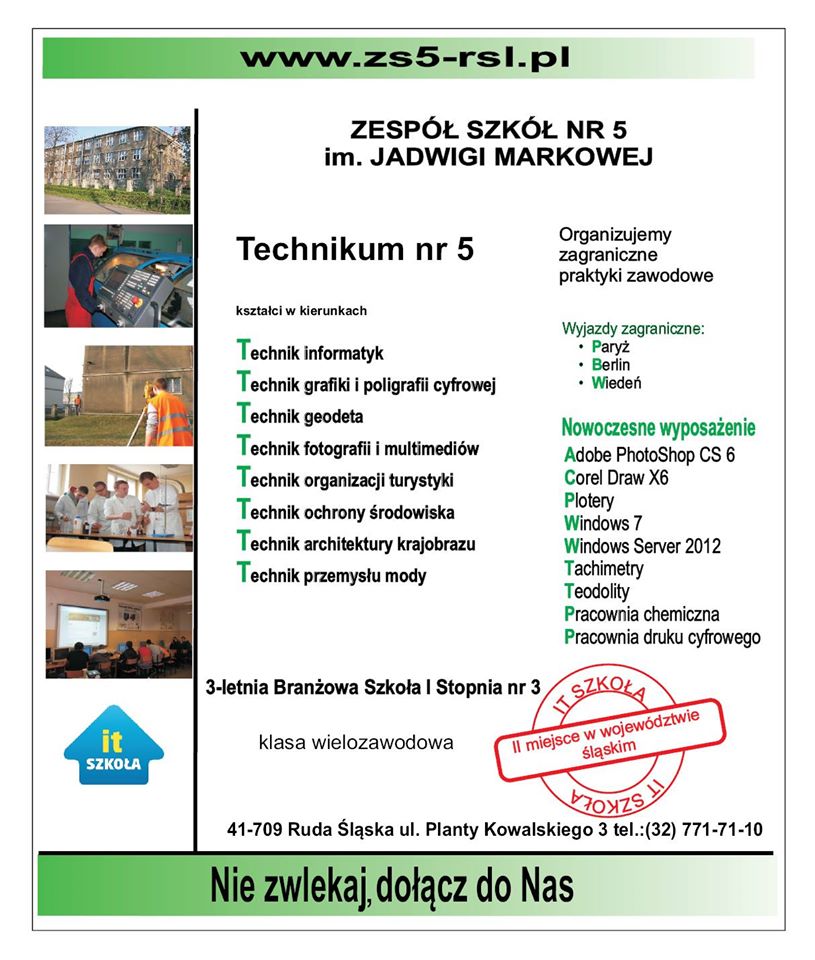 Oferty edukacyjne rudzkich szkół 13