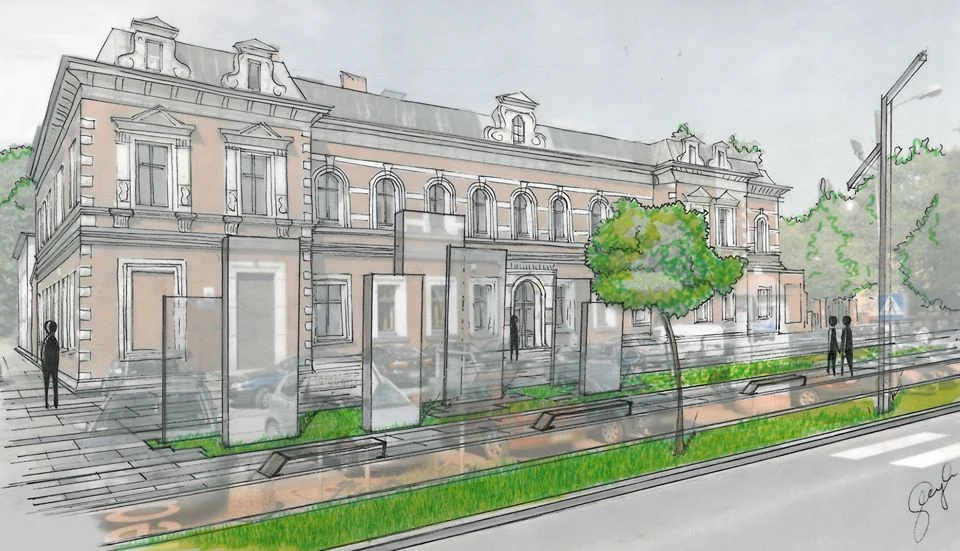 Przed MCK-iem powstanie mały plac z ławkami i oświetleniem ledowym