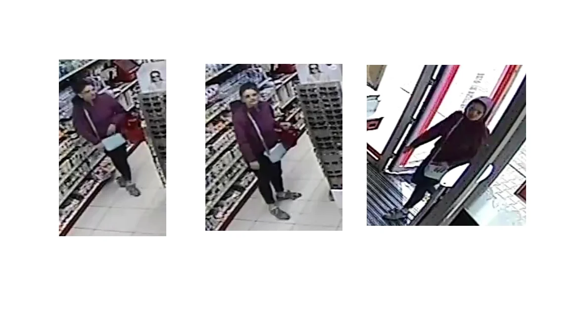 Wizerunek sprawcy kradzieży w drogerii. Rozpoznajesz sprawcę?