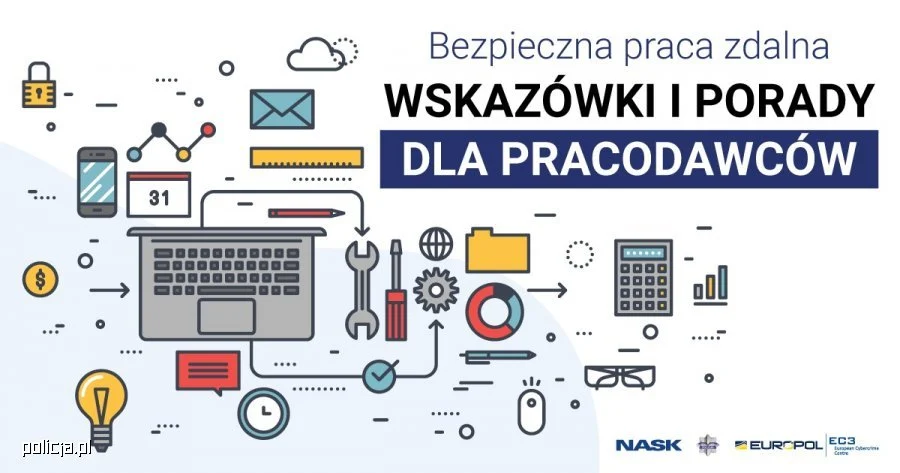 Praca zdalna w czasie pandemii - wskazówki dla pracowników i pracodawców