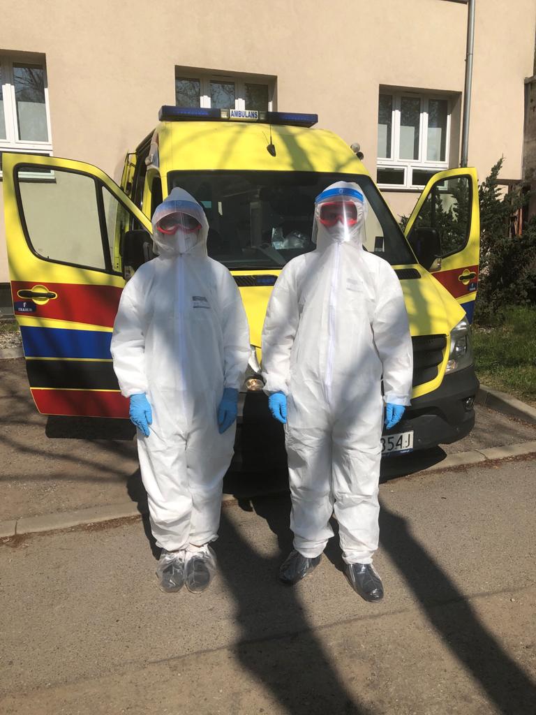 Ekipa drugiego rudzkiego wymazobusa jest już gotowa do pracy 1