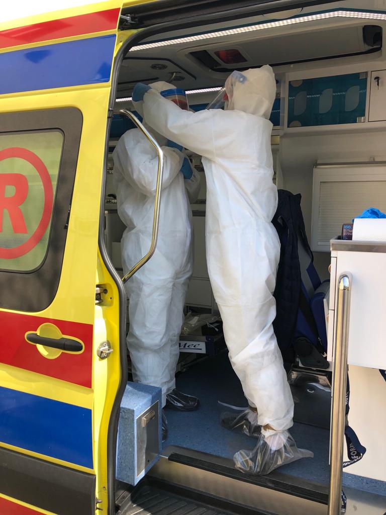 Ekipa drugiego rudzkiego wymazobusa jest już gotowa do pracy 3