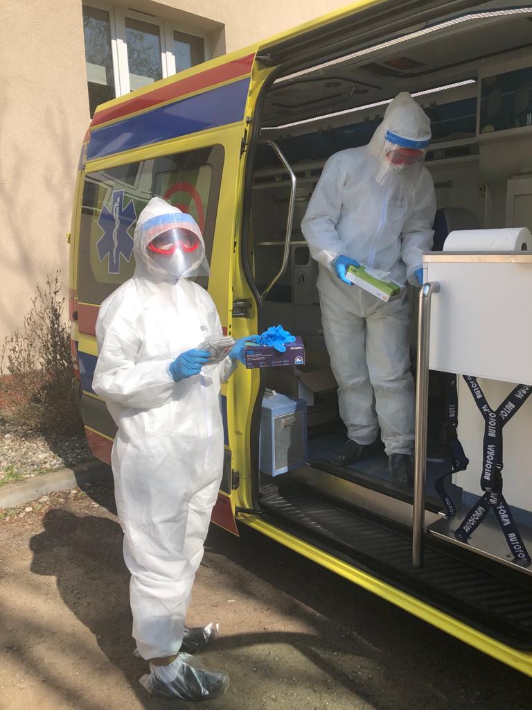 Ekipa drugiego rudzkiego wymazobusa jest już gotowa do pracy 4