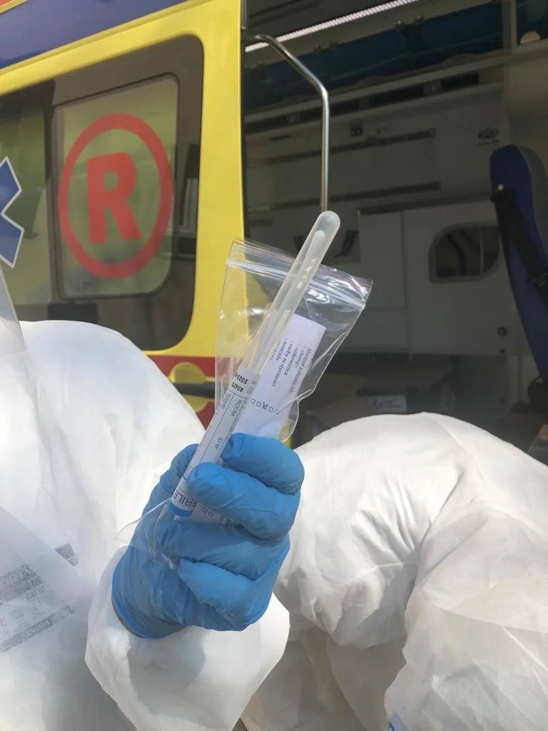 Ekipa drugiego rudzkiego wymazobusa jest już gotowa do pracy 5