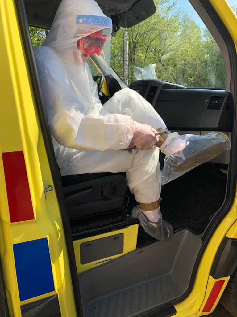 Ekipa drugiego rudzkiego wymazobusa jest już gotowa do pracy 6