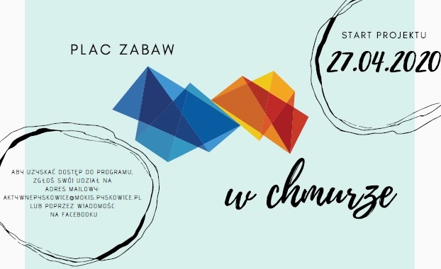 Ruszyła pierwsza z inicjatyw oddolnych pn.: "Plac Zabaw Chmurze"