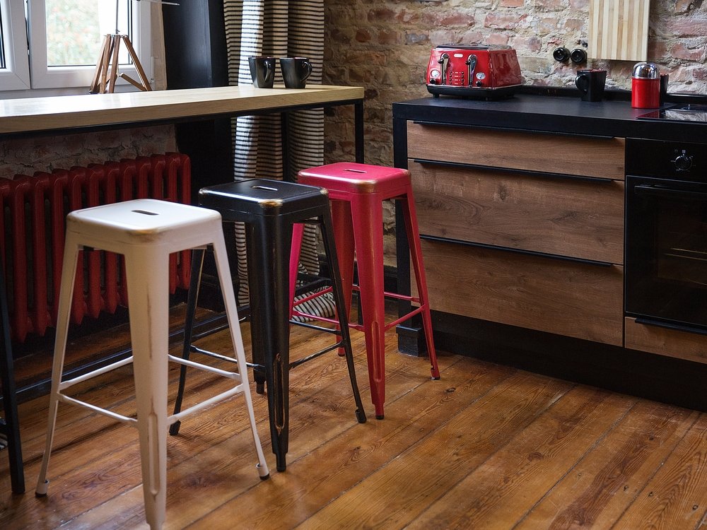 Wnętrze w stylu industrialnym