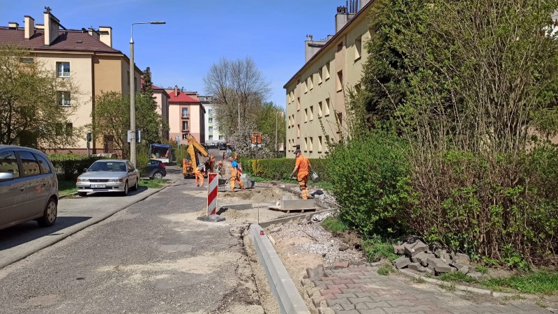 Remont ulicy Kasztanowej i Klonowej w Siemianowicach Śląskich