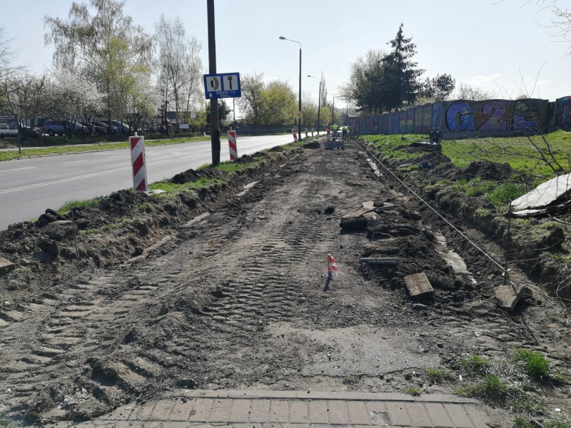 W Siemianowicach Śląskich ruszyła budowa ścieżek rowerowych