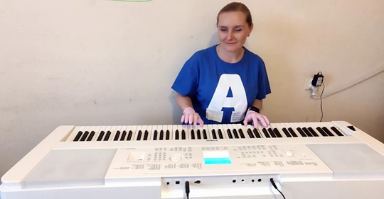 Koronawirusowa piosenka SP 2 w Bytomiu