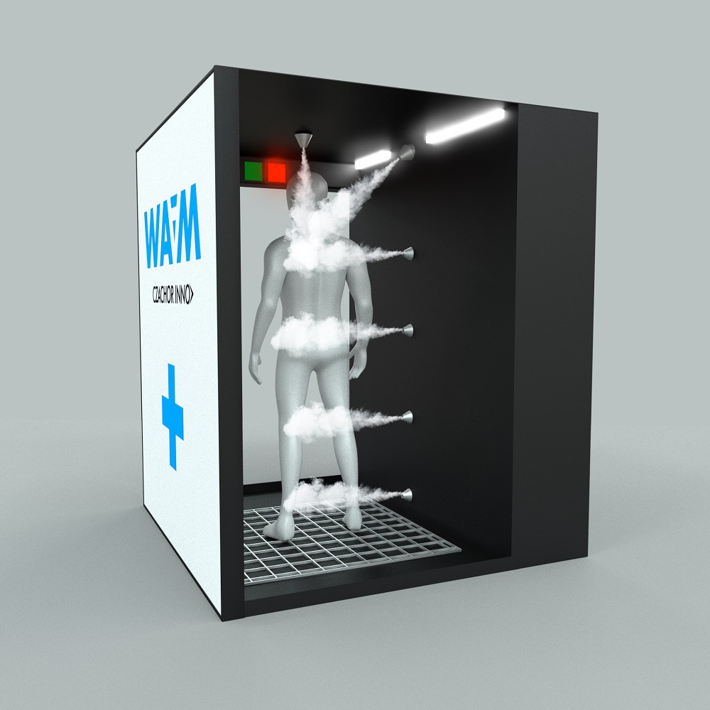 Politechnika Śląska opracowuje bramę odkażającą dla personelu medycznego