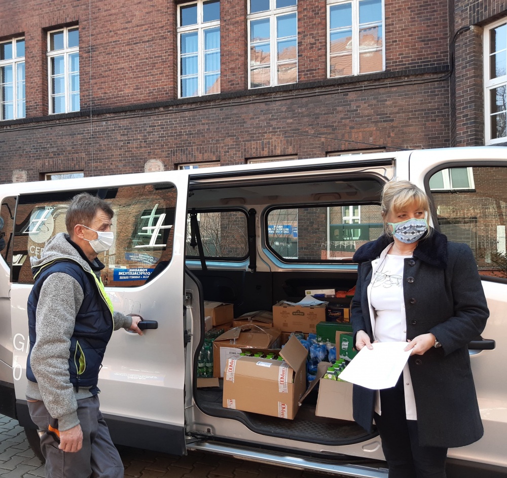 Kolejna pomoc płynie dla Szpitala Specjalistycznego nr 1 w Bytomiu