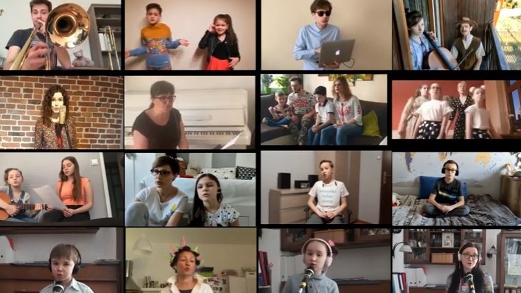 "Koronawirusowa piosenka" bytomskich uczniów