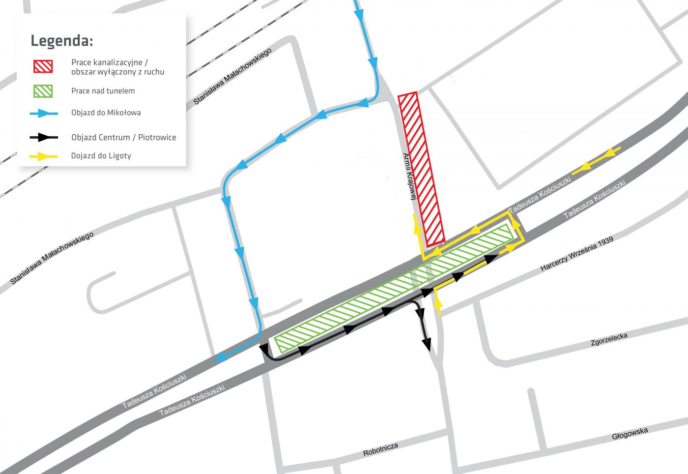 Katowice: Przebudowa DK 81 w Piotrowicach