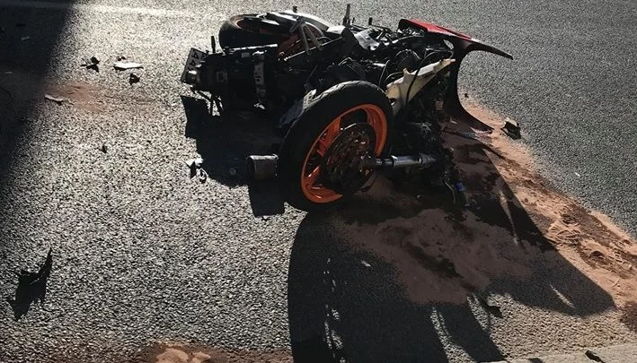 Chorzów: Koszmarny wypadek motocyklisty! 33-latek zginął na miejscu [ZDJĘCIA]